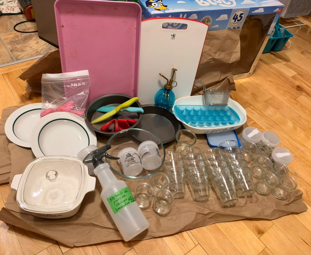 Kitchenware and Glassware Assortment
