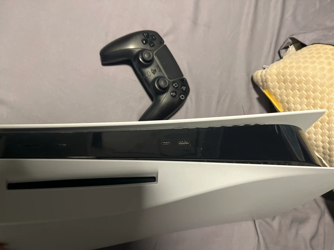 PlayStation 5 Console DISC EDITION with Controller And 2 Games - photo 2