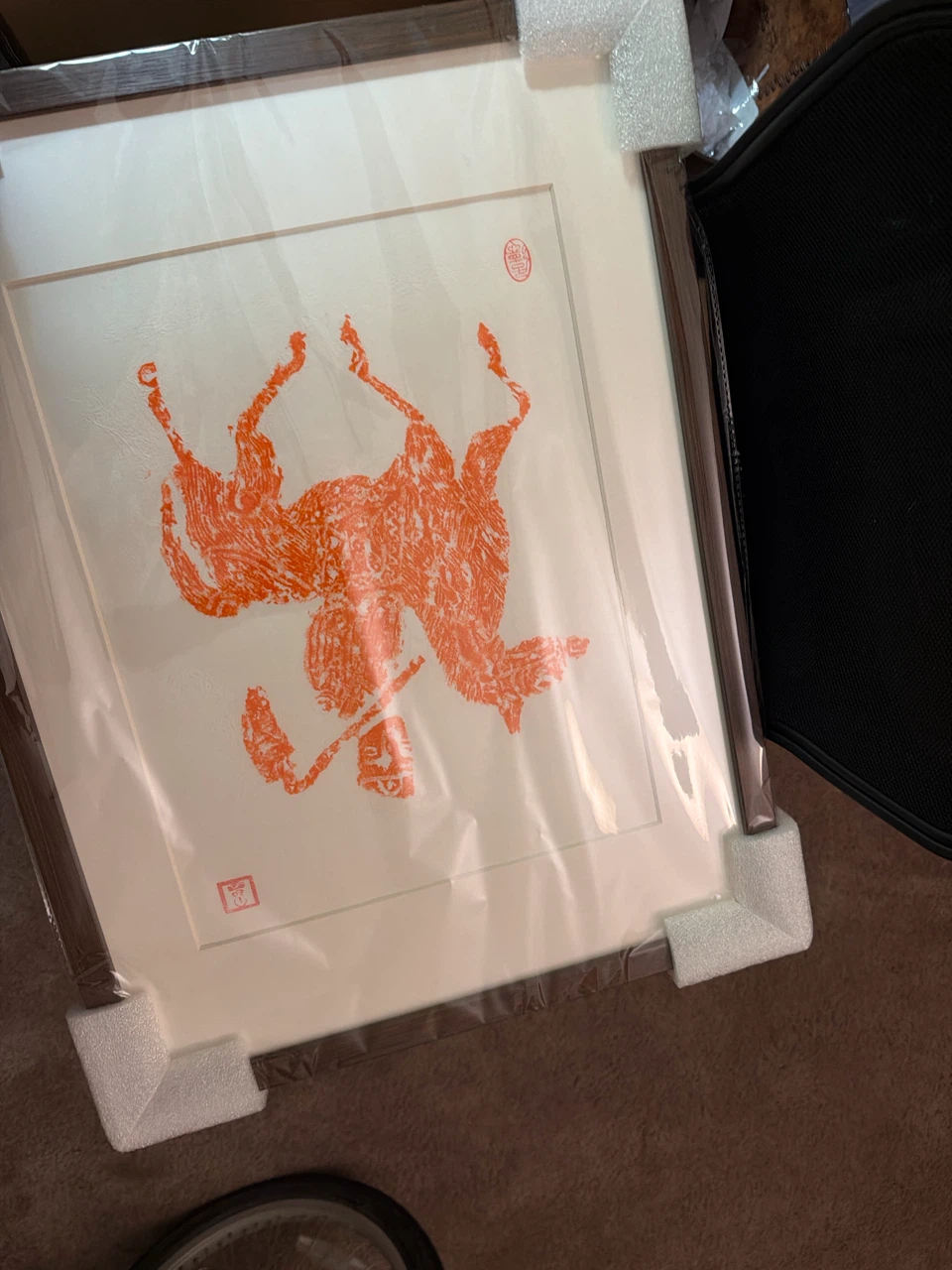 Framed Horse Art Print
