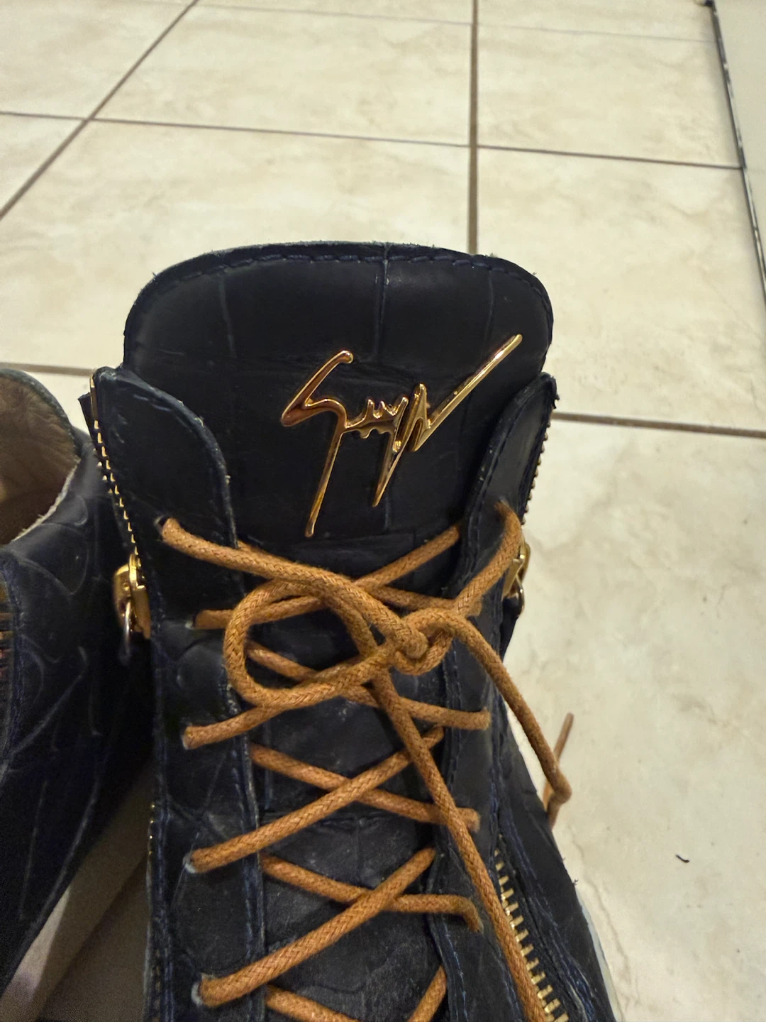 Giuseppe Zanotti High-Top Sneakers - Size 42 - photo 2