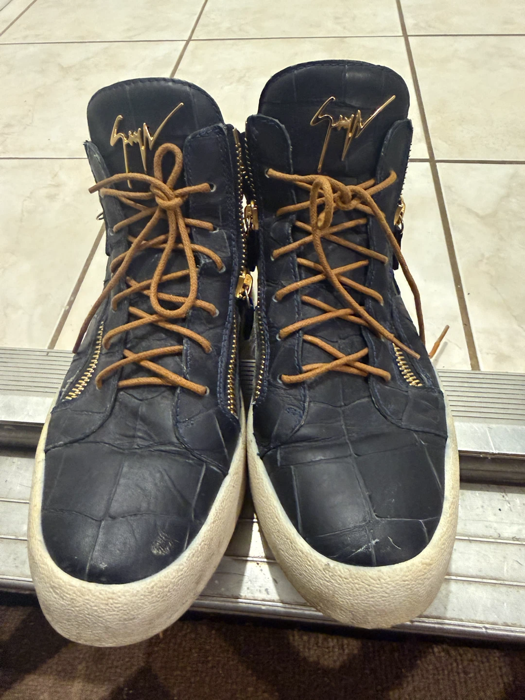 Giuseppe Zanotti High-Top Sneakers - Size 42 - photo 4