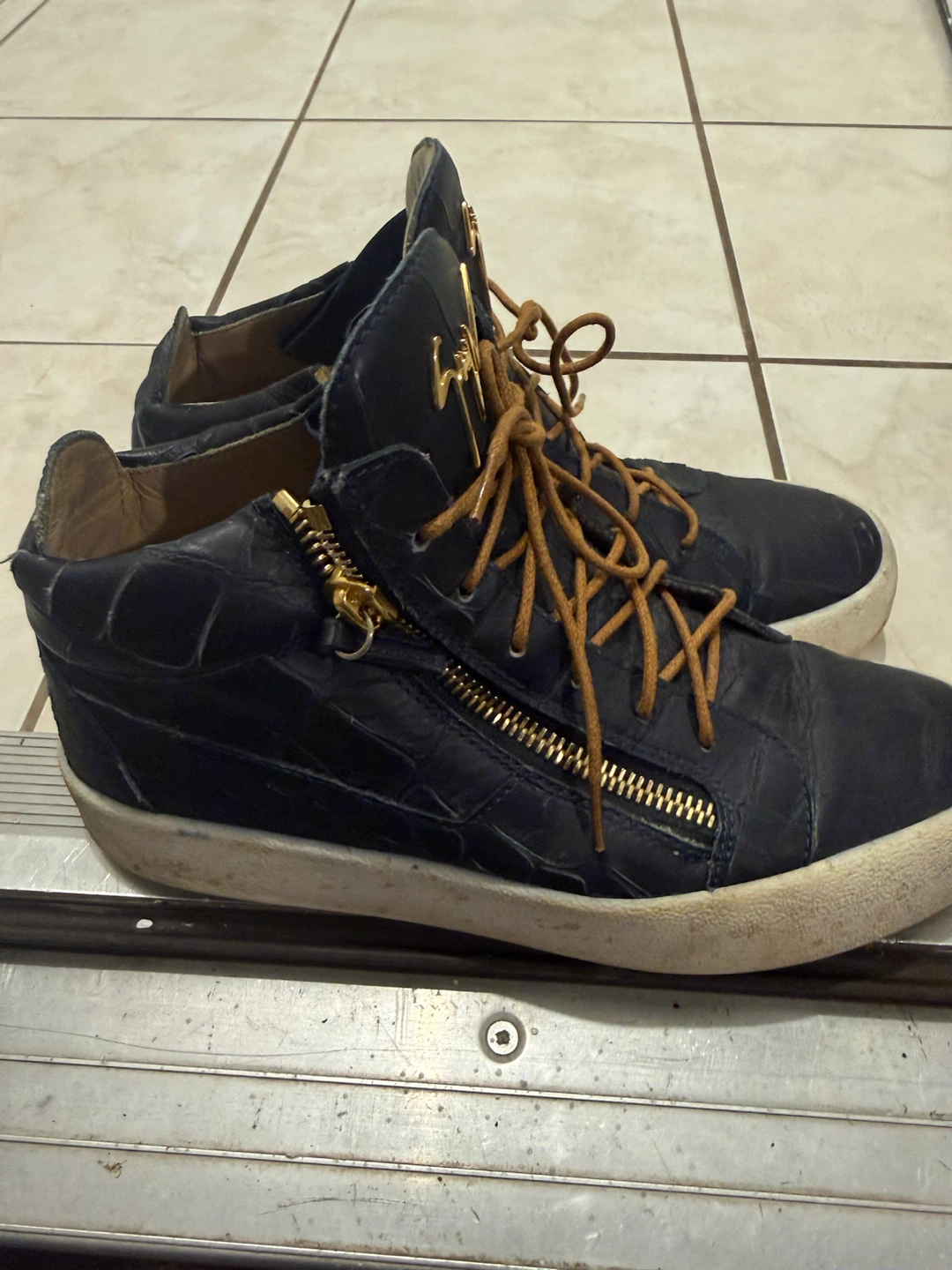Giuseppe Zanotti High-Top Sneakers - Size 42 - photo 5
