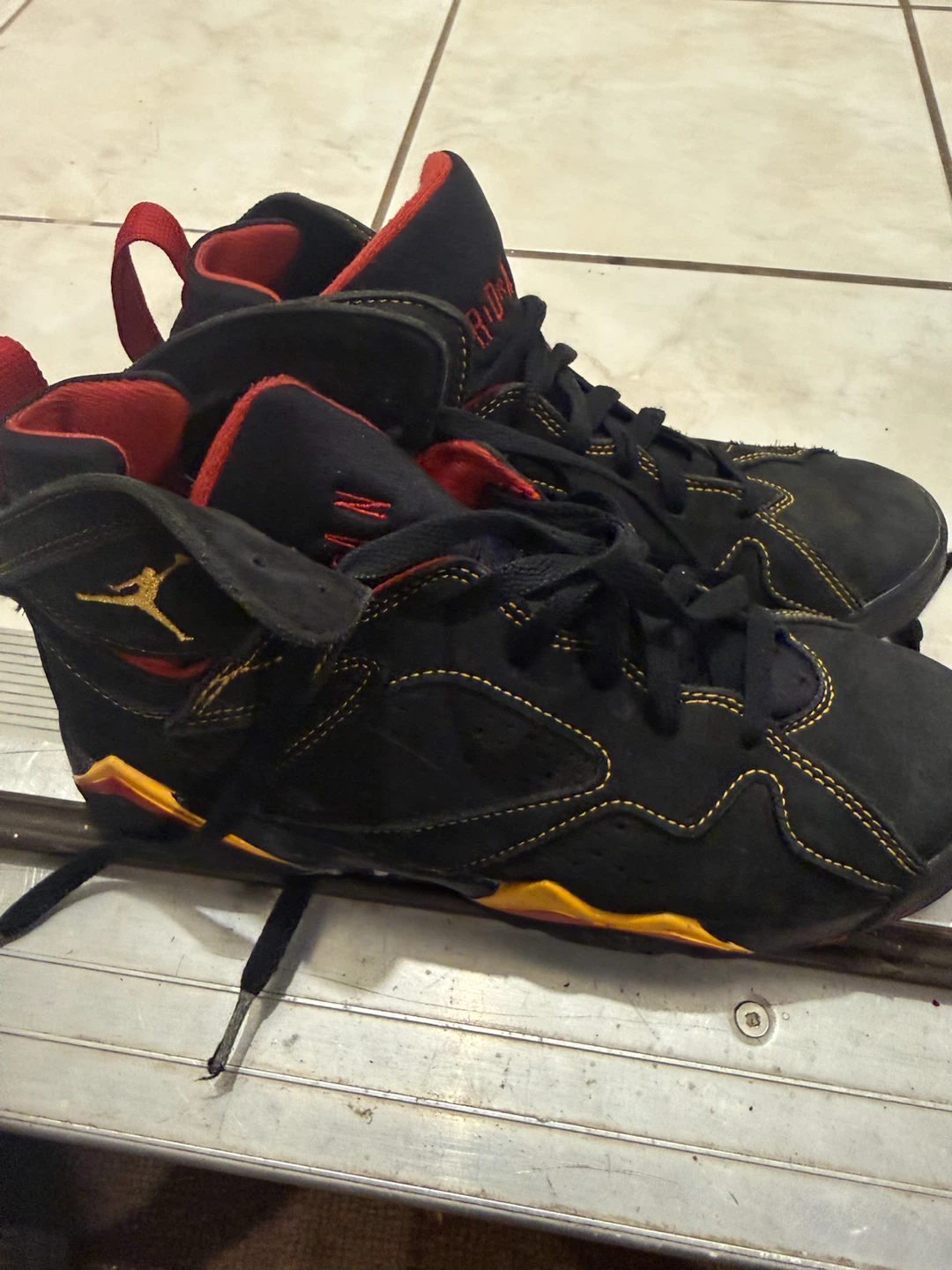 Jordan 7 Retro Sneakers Size 6.5Y - photo 4