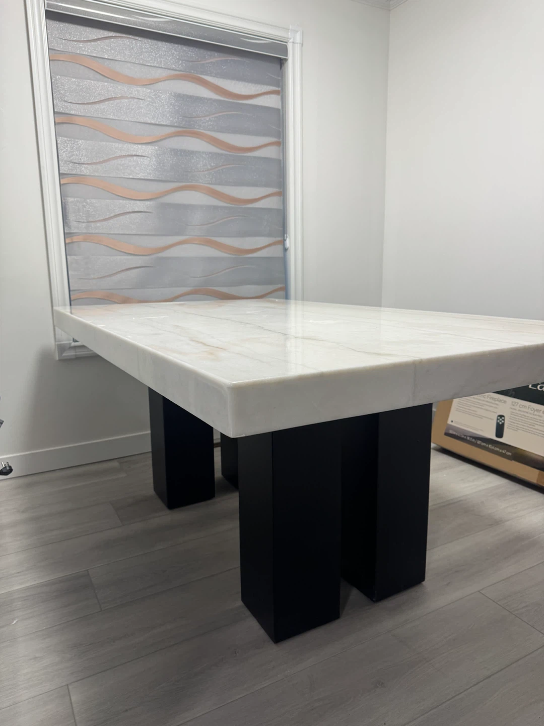 White Marble Dining Table - photo 5