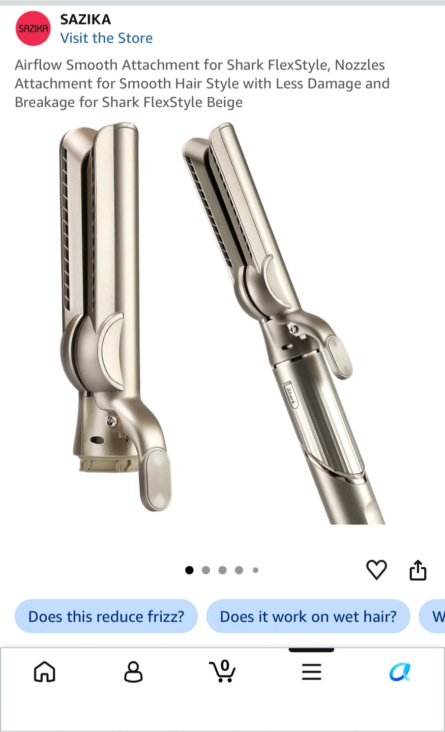 Airflow Smooth Attachment for Shark FlexStyle SK01