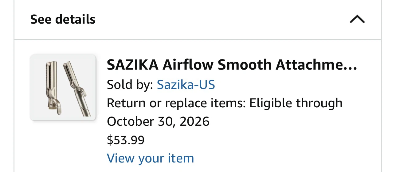 Airflow Smooth Attachment for Shark FlexStyle SK01 - photo 2