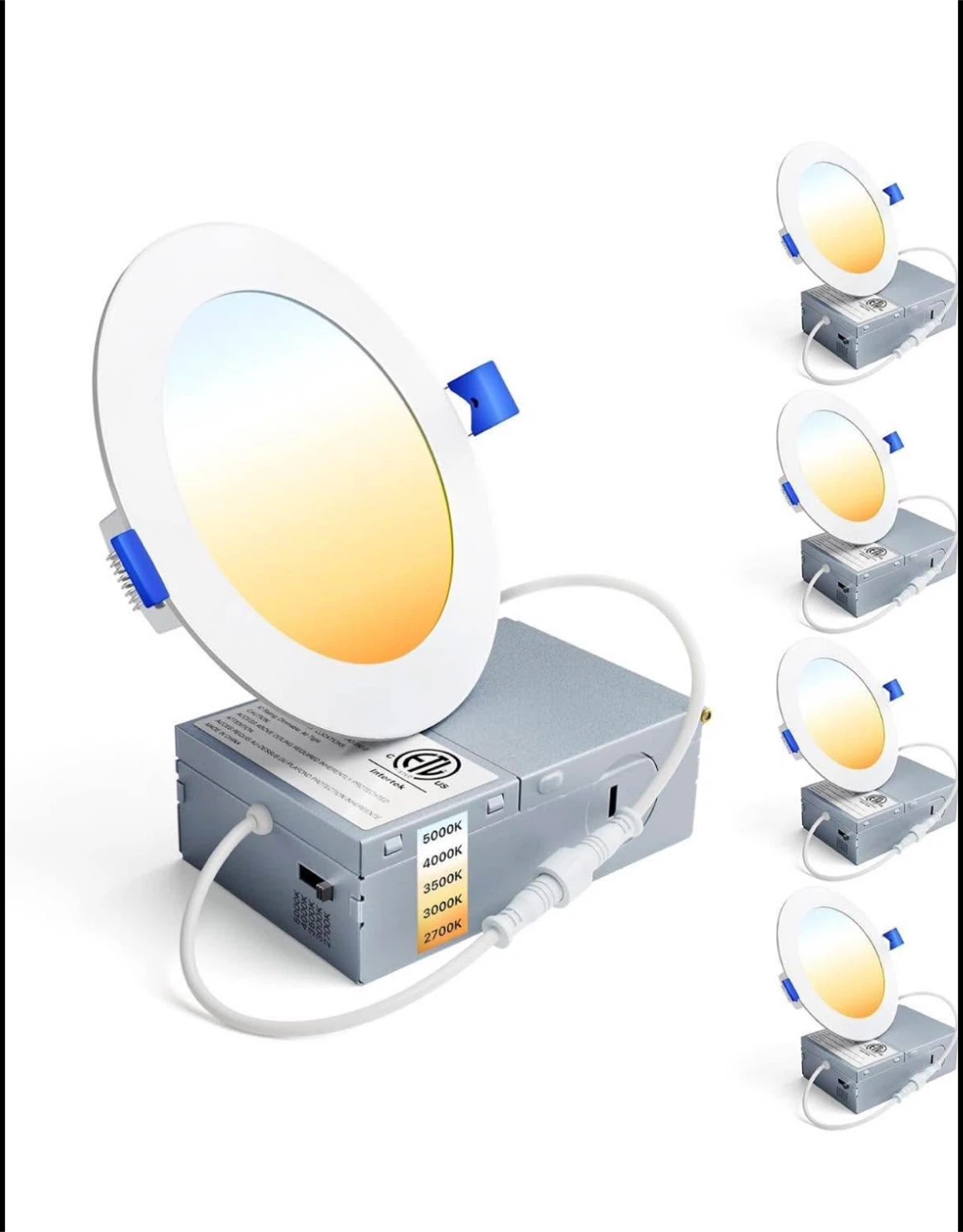 Ensenior 5CCT LED Recessed Lighting - photo 2