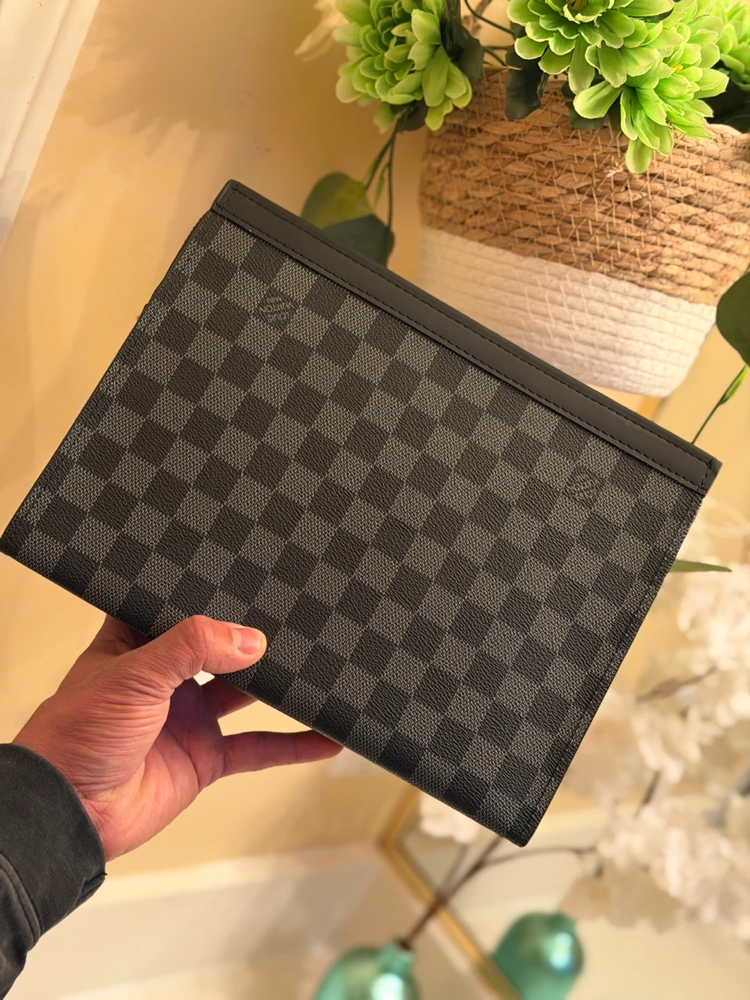 Louis Vuitton Damier Graphite Clutch