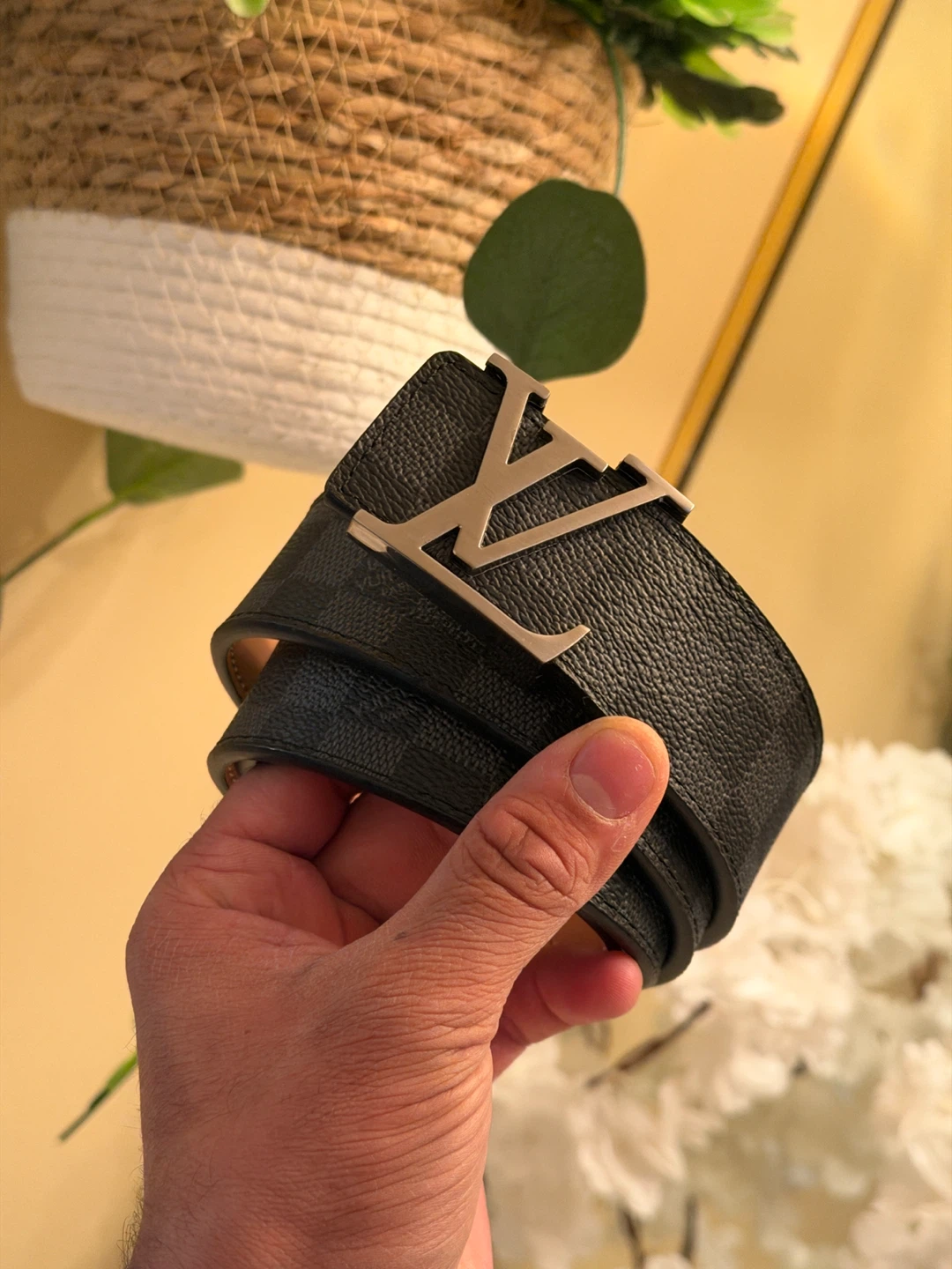 Louis Vuitton Damier Infini Belt
