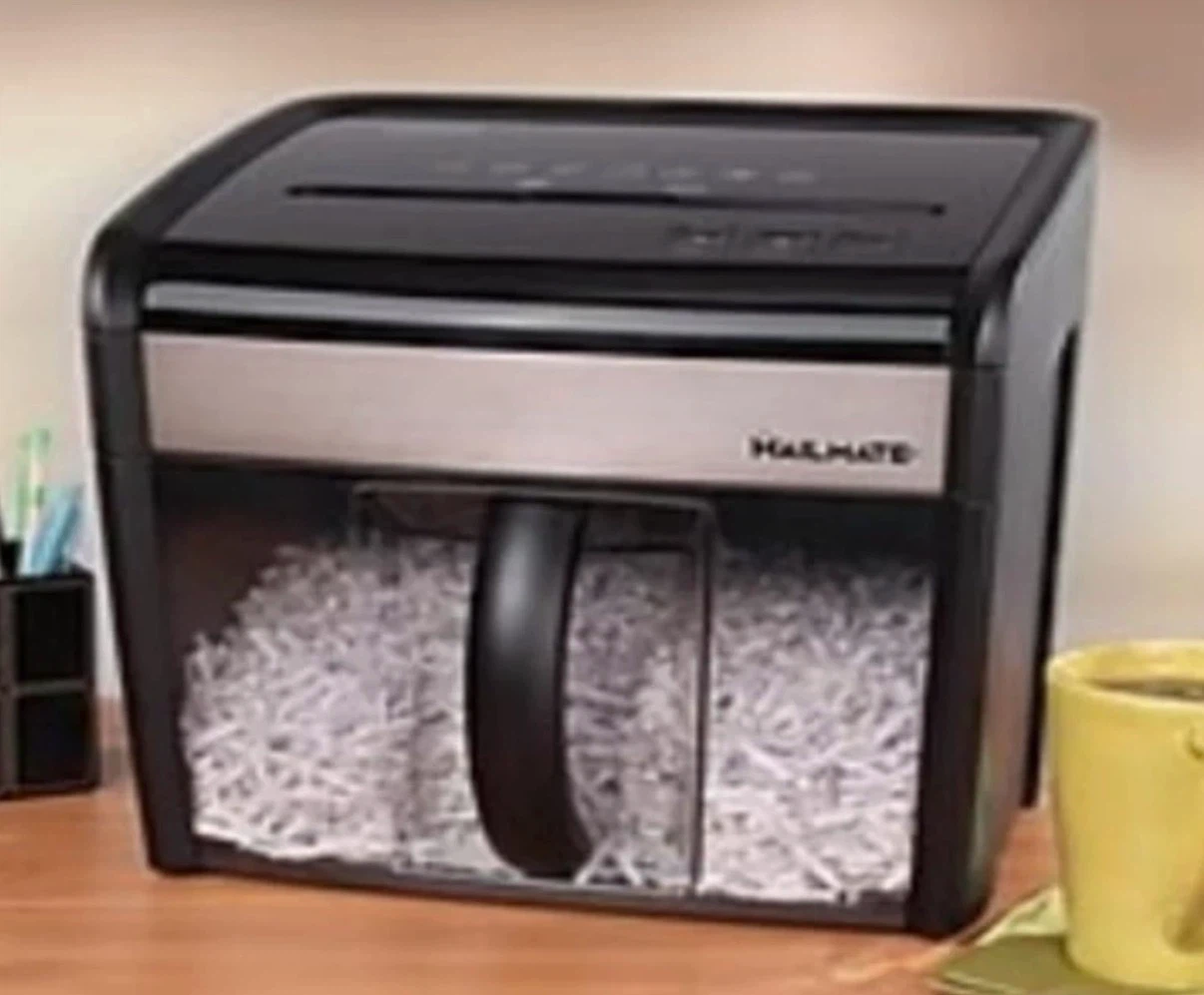 Staples Mailmate: 12 Sheet Cross Cut Paper shredder - photo 3