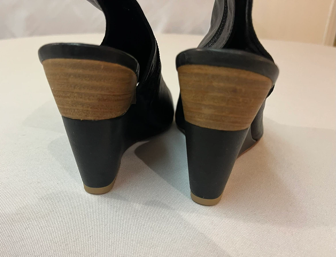 5.5 - Ladies Sexy Black Leather Boots for Fall - photo 5