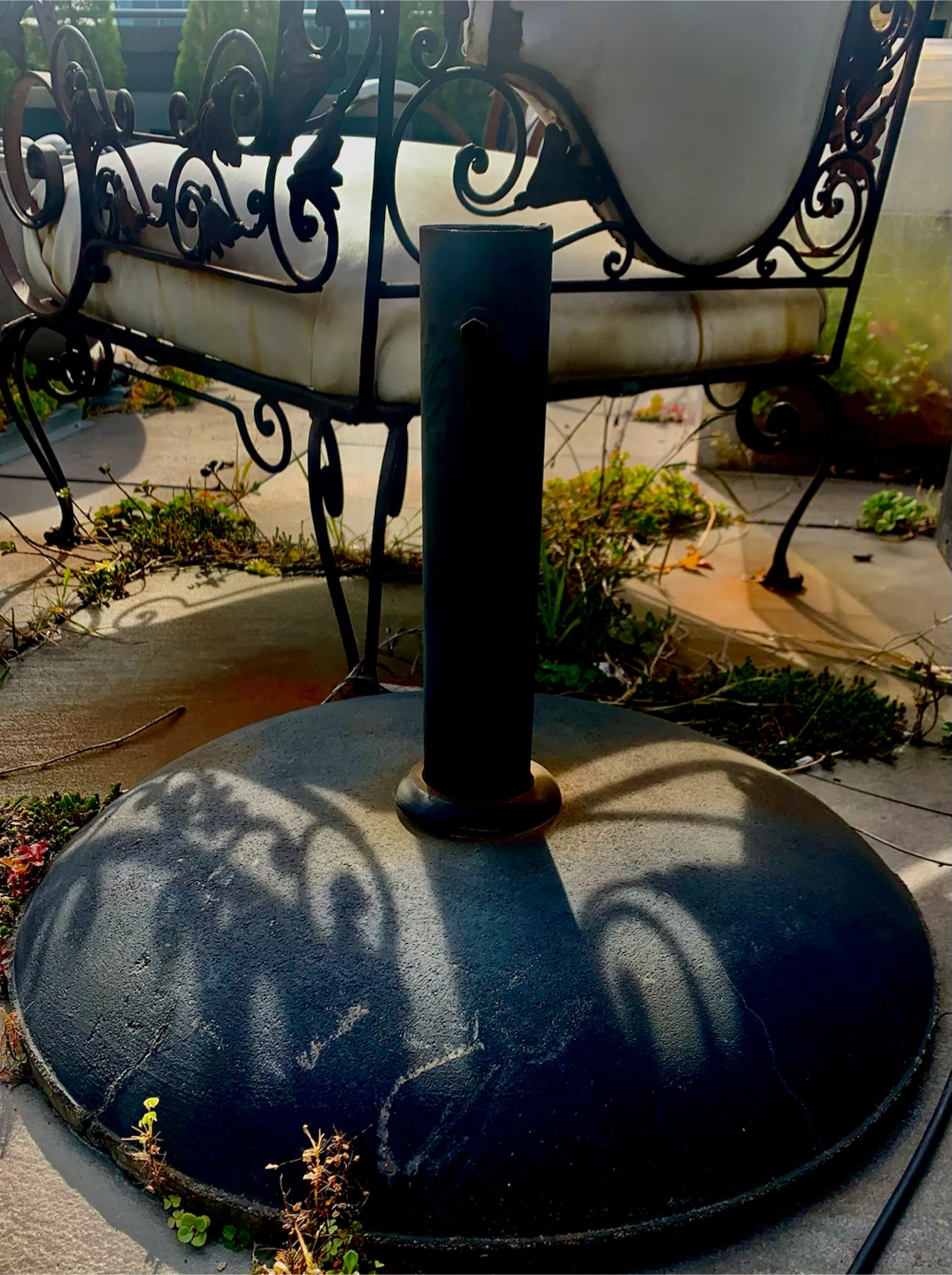 UMBRELLA stand OUTDOOR XXL & heavy
