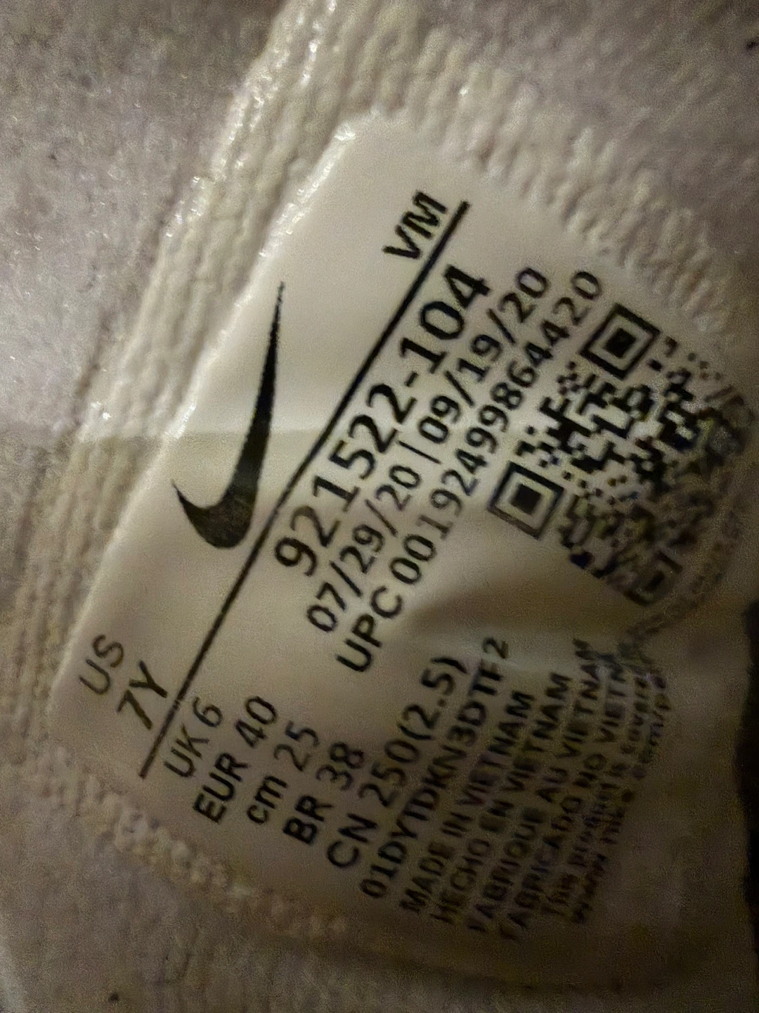 Nike Air Max 97 White Sneakers Size 7Y - photo 3