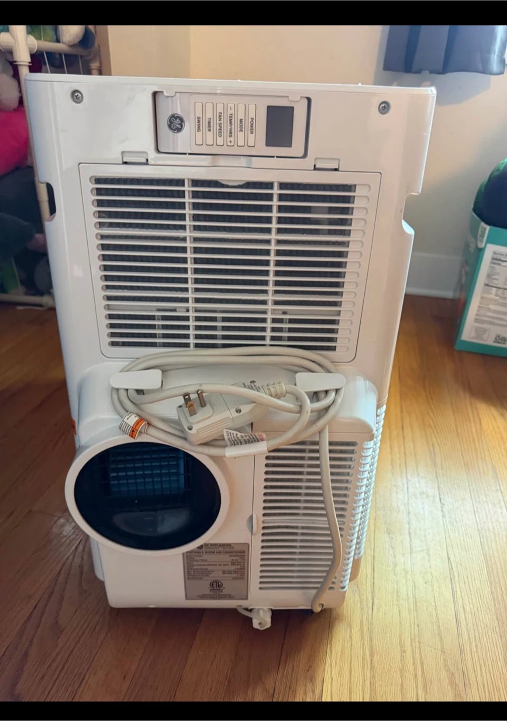 GE Portable Air Conditioner APCA09YZBW - photo 3