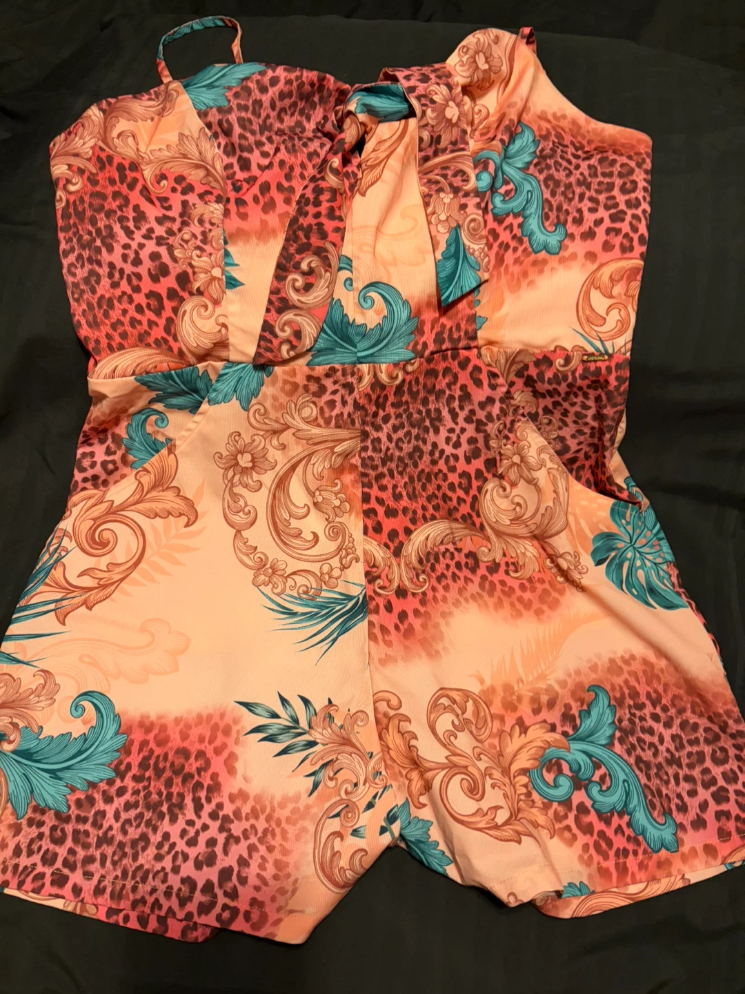 GUESS patterned romper, size L