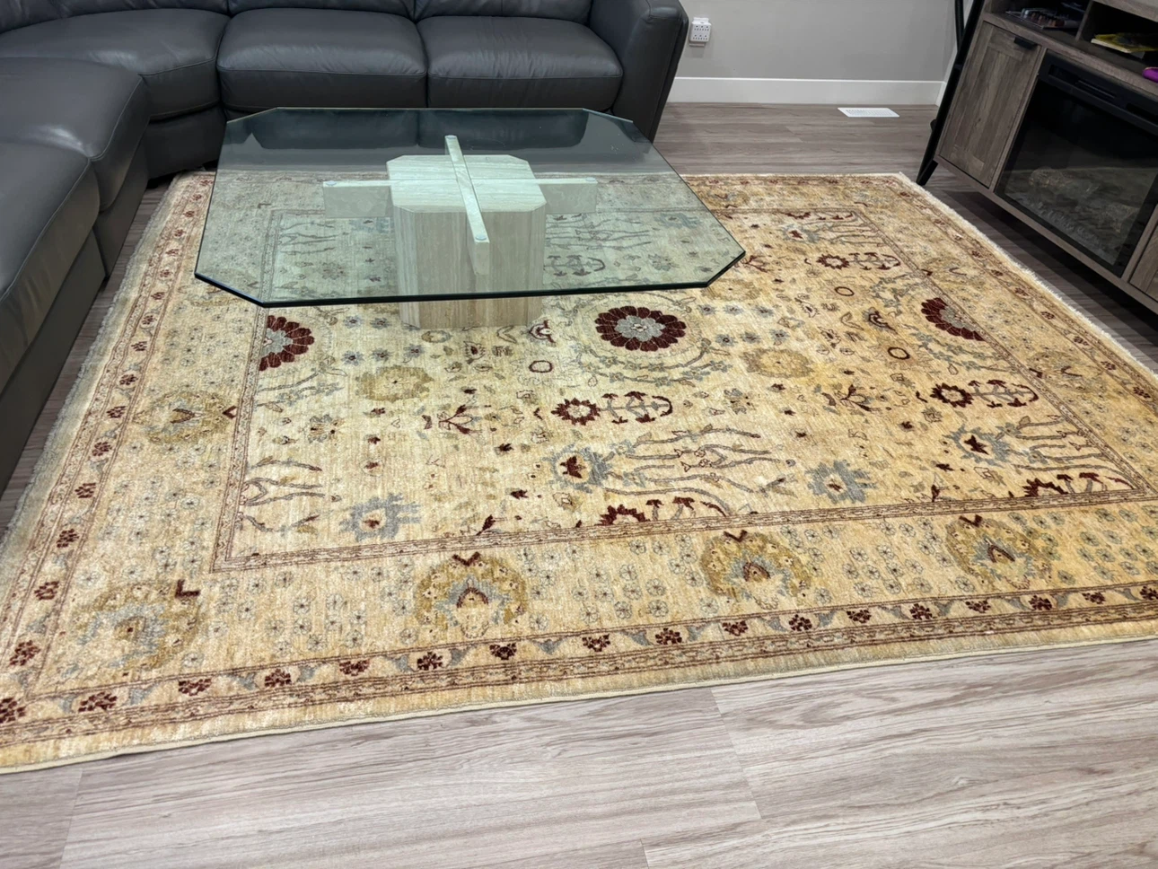 Traditional Persian-style area rug