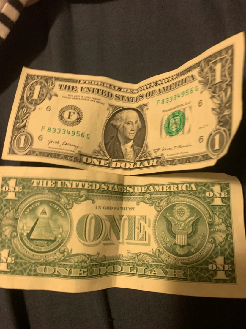 One Dollar USA dollar
