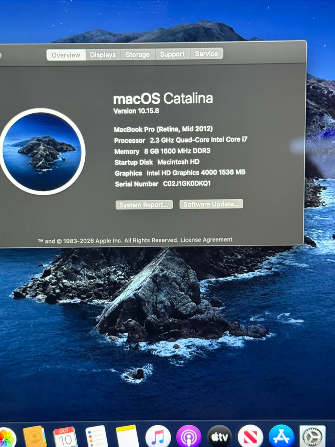 MacBook Pro Retina Mid 2012 15-inch i7