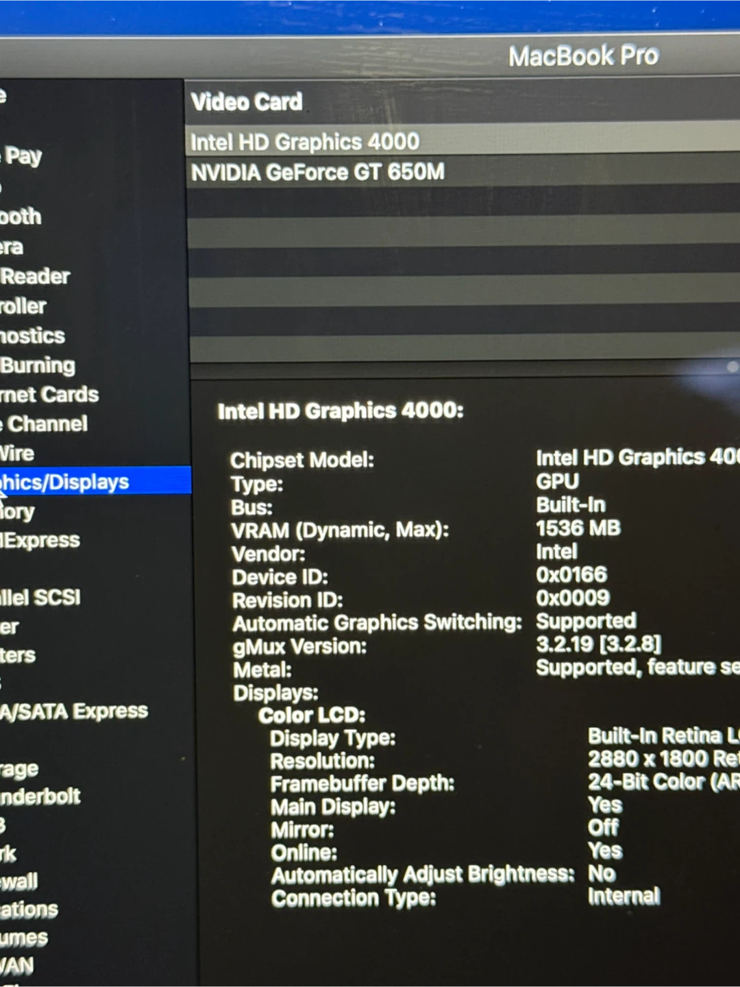 MacBook Pro Retina Mid 2012 15-inch i7 - photo 4