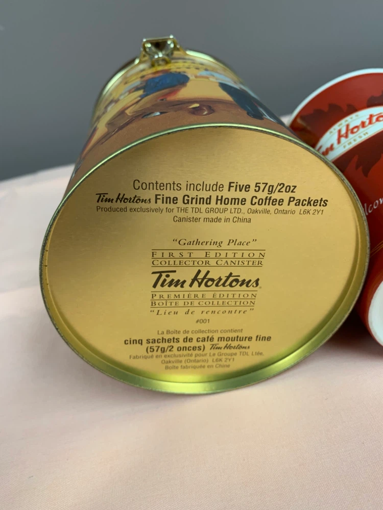 Tim Hortons First Edition Collector Canister - photo 2