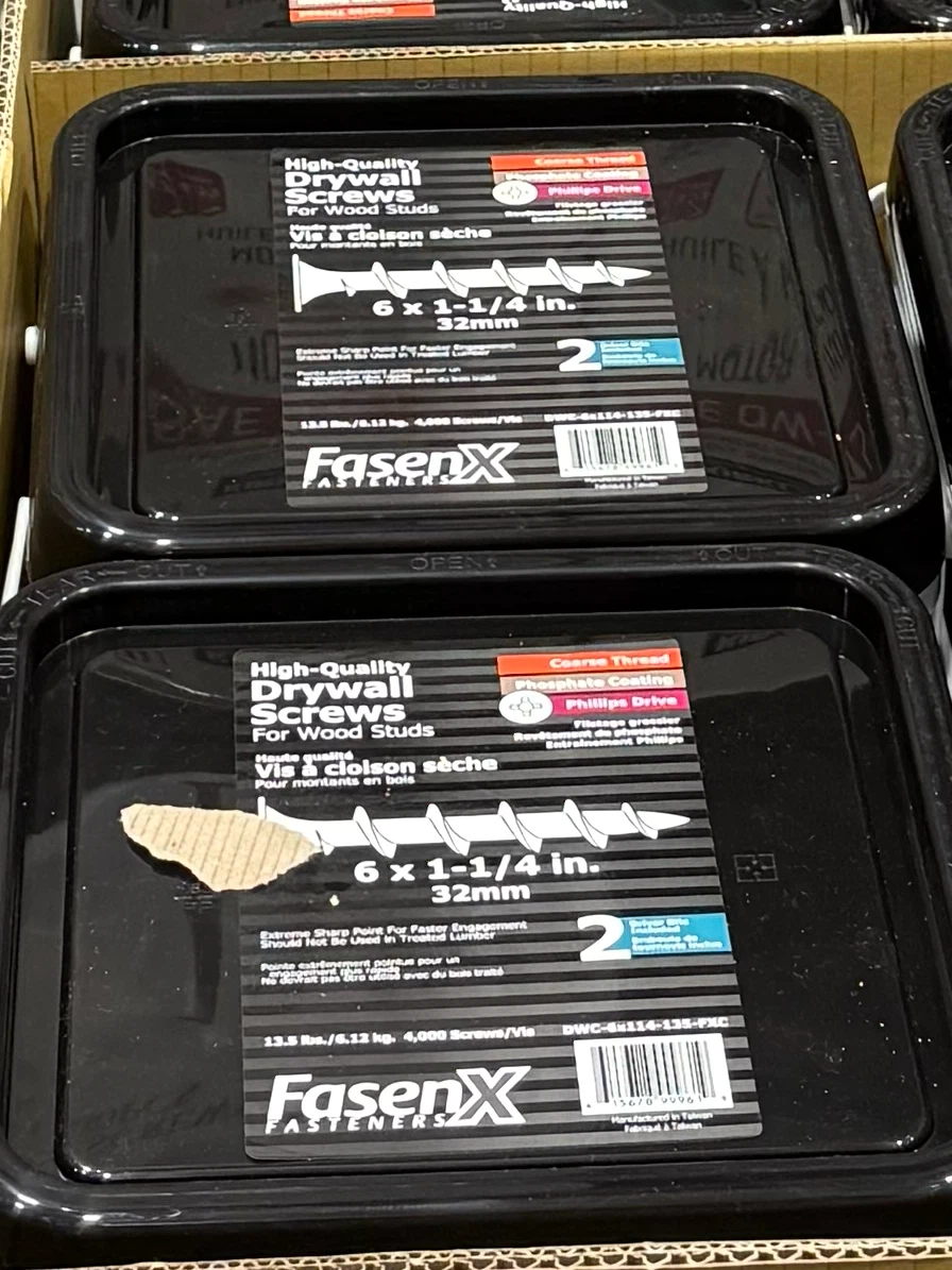 Drywall Screws 6 x 1-1/4 in.