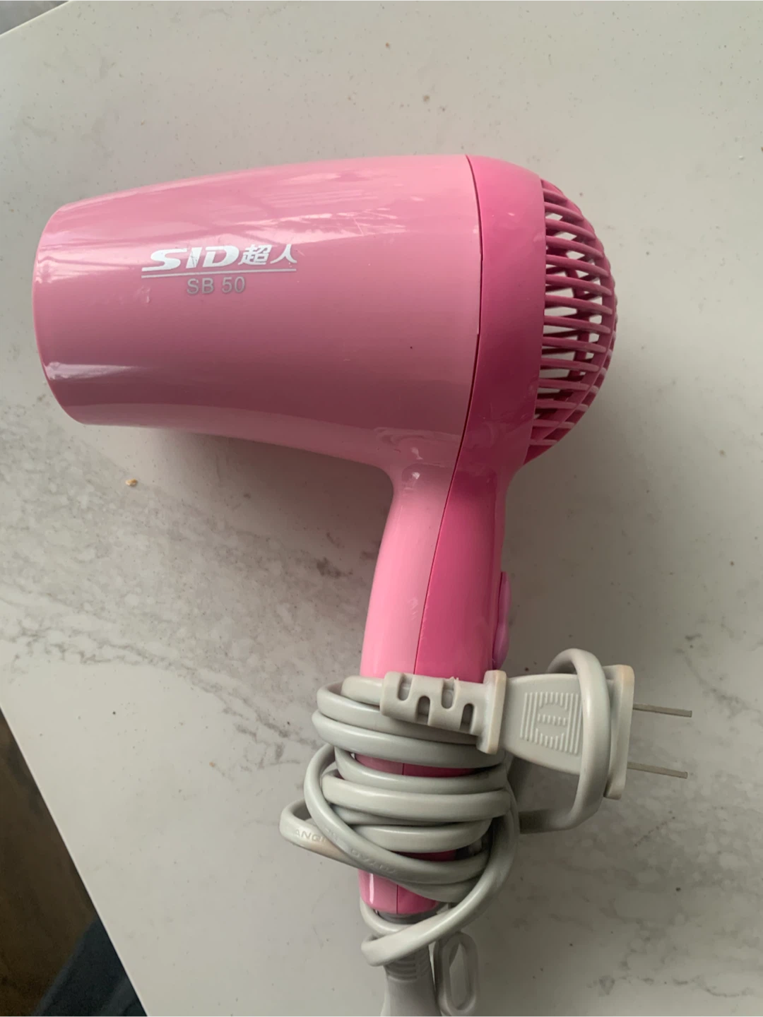 hairdryer NEW Compact lightweight strong, Travel pink