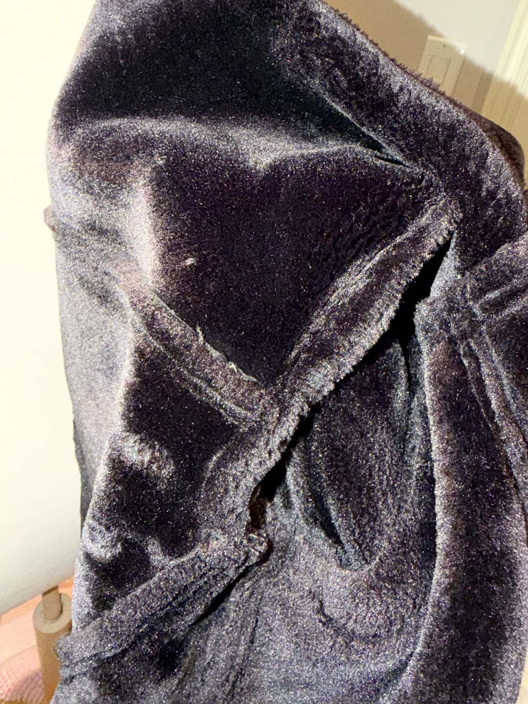 H&M Black Faux Fur Lined Aviator Jacket - photo 2