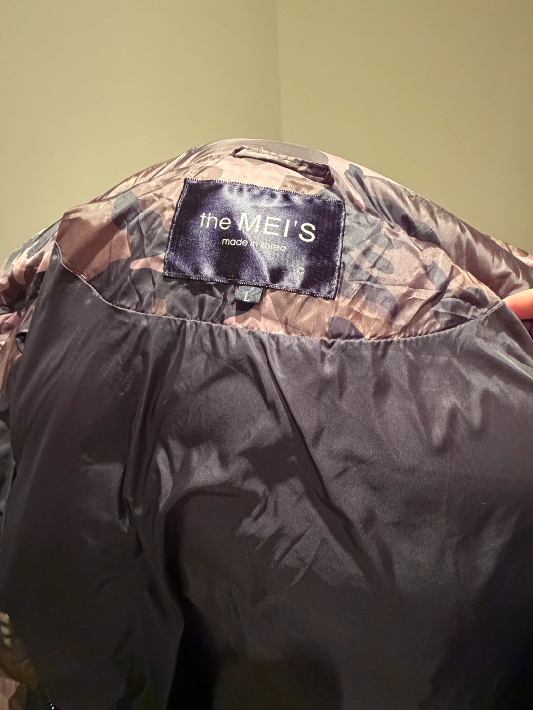 Brand new Korea made camouflage puffer coat - photo 2