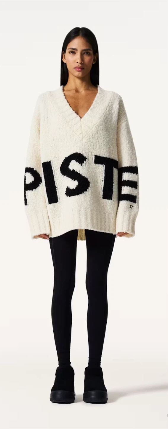 Perfect Moment Piste V-Neck - 100% Wool