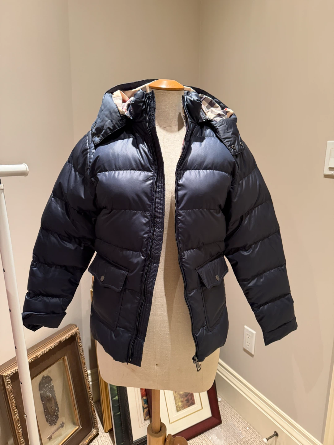 Burberry Winter Hoodie Puff Down Jack - photo 2