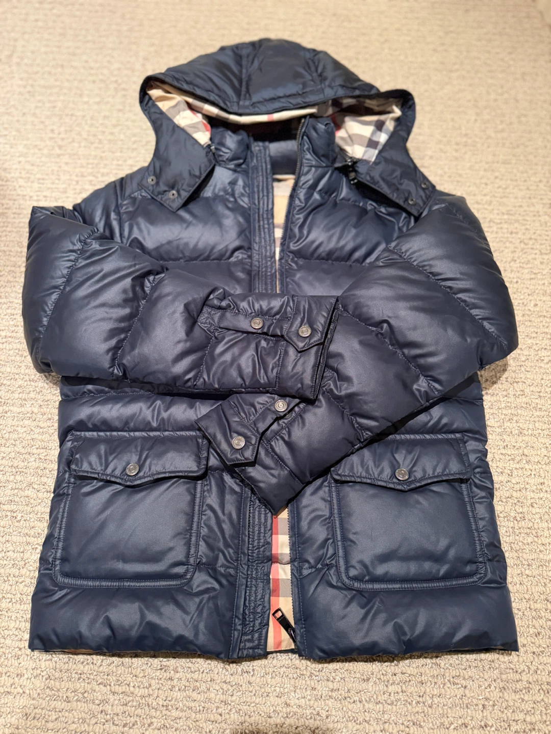 Burberry Winter Hoodie Puff Down Jack - photo 3
