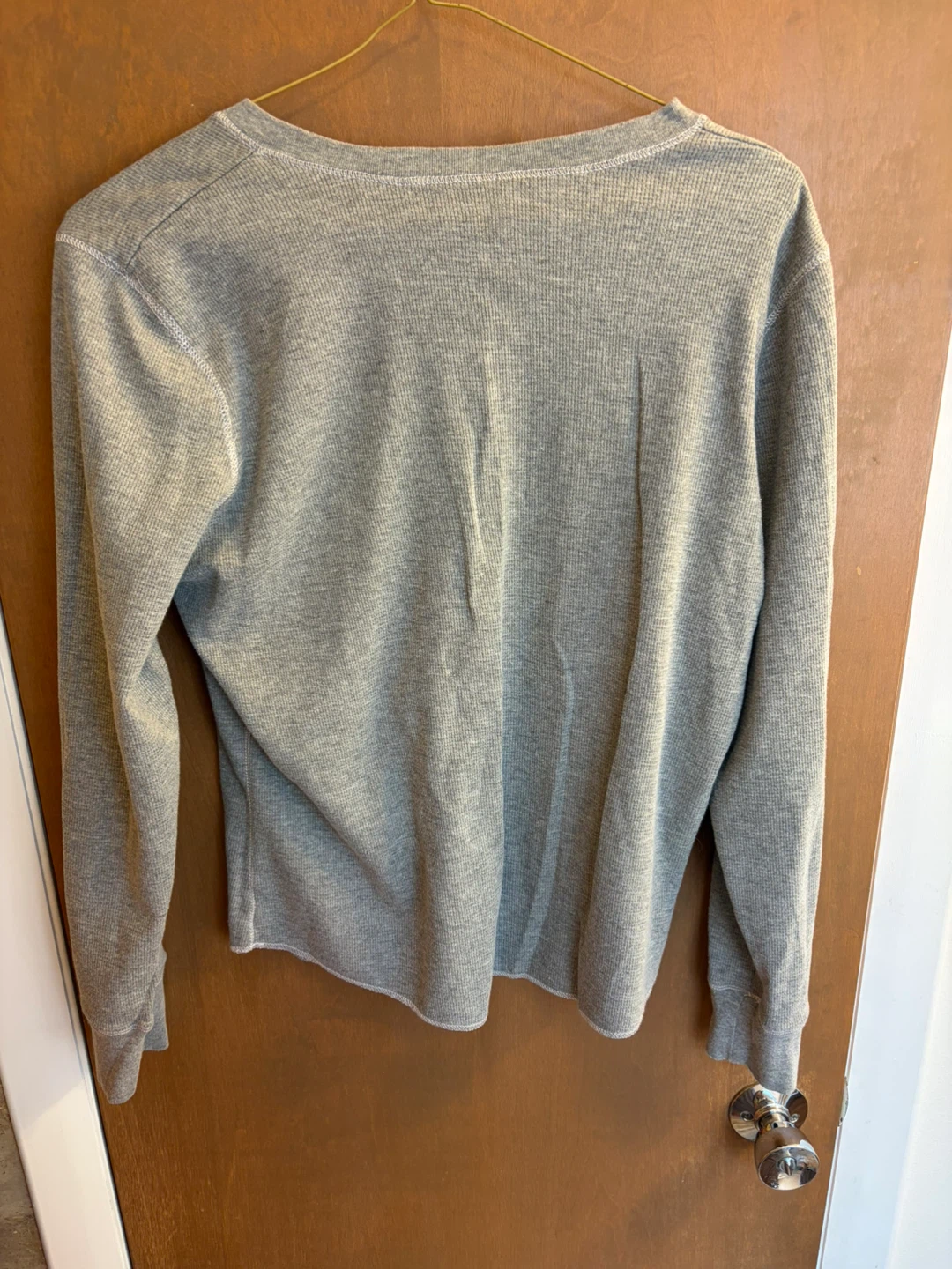 Warm Essentials Gray Henley Shirt - photo 3