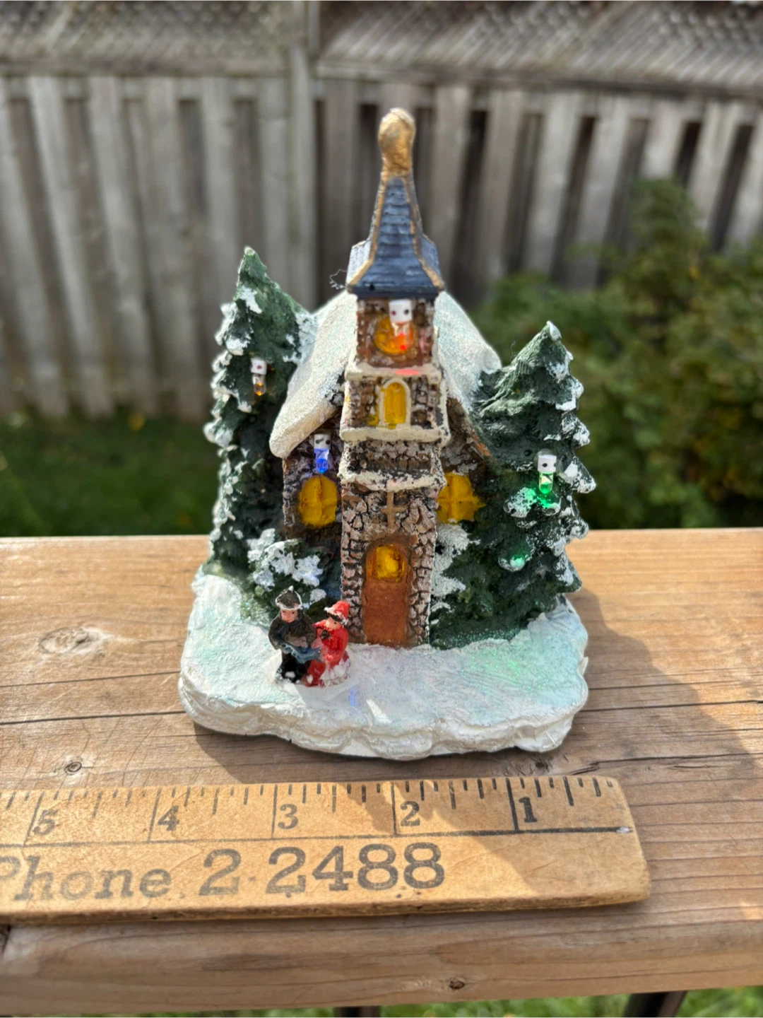 Mini LED Light-Up Christmas Village Scenes - photo 2