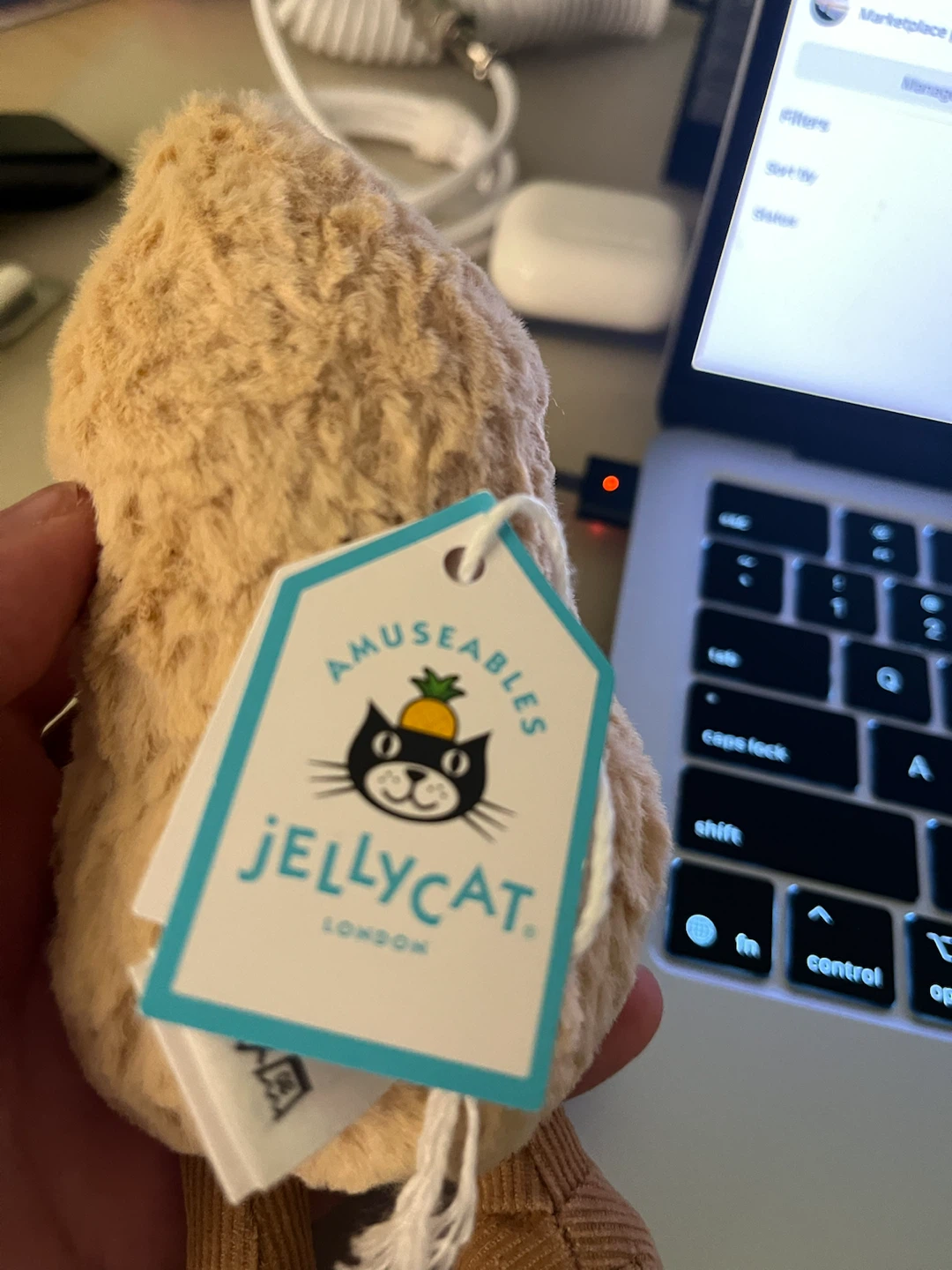 Jellycat Amusables Peanut - photo 2