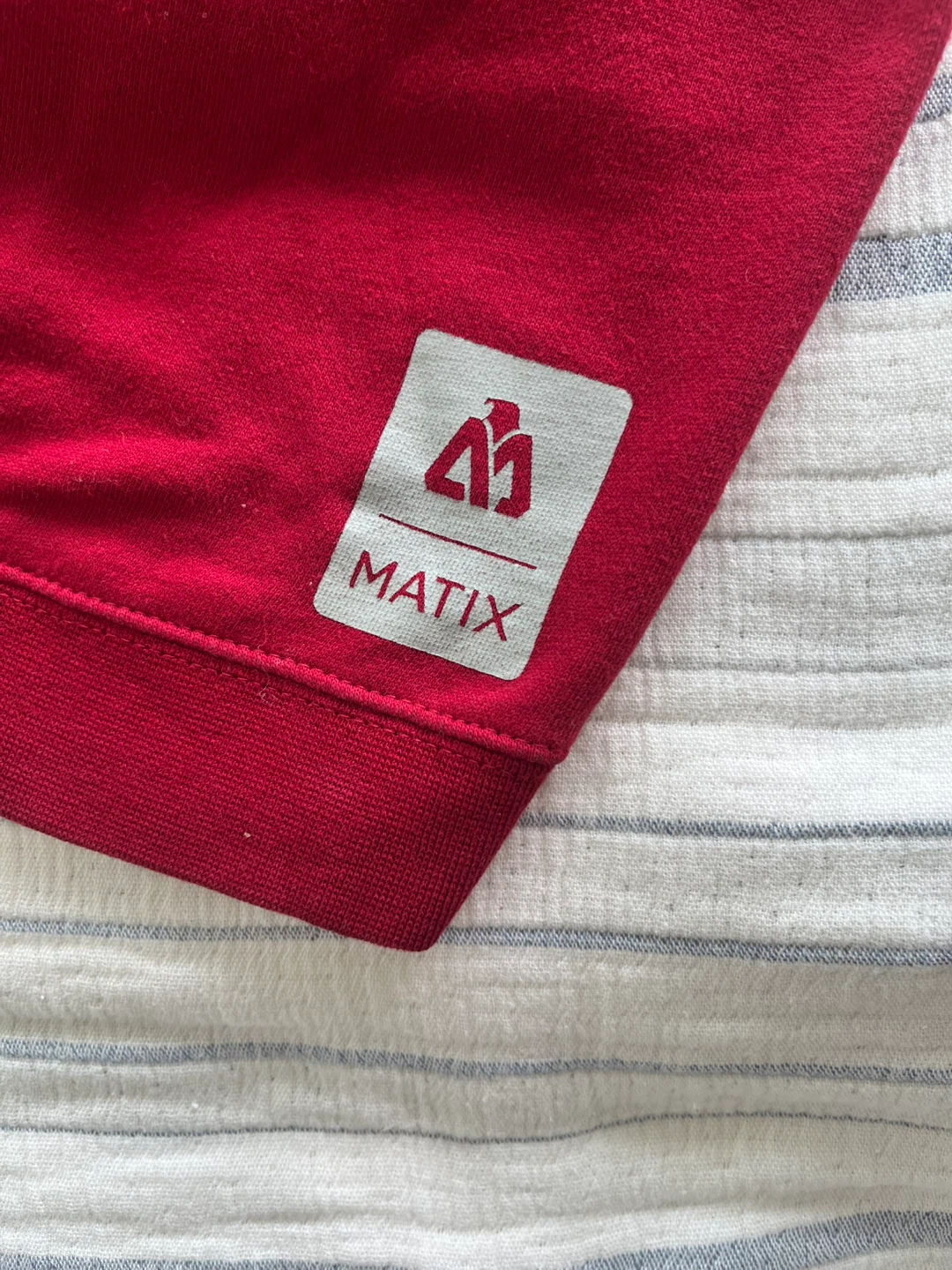Red Matix Crewneck Sweatshirt - photo 3