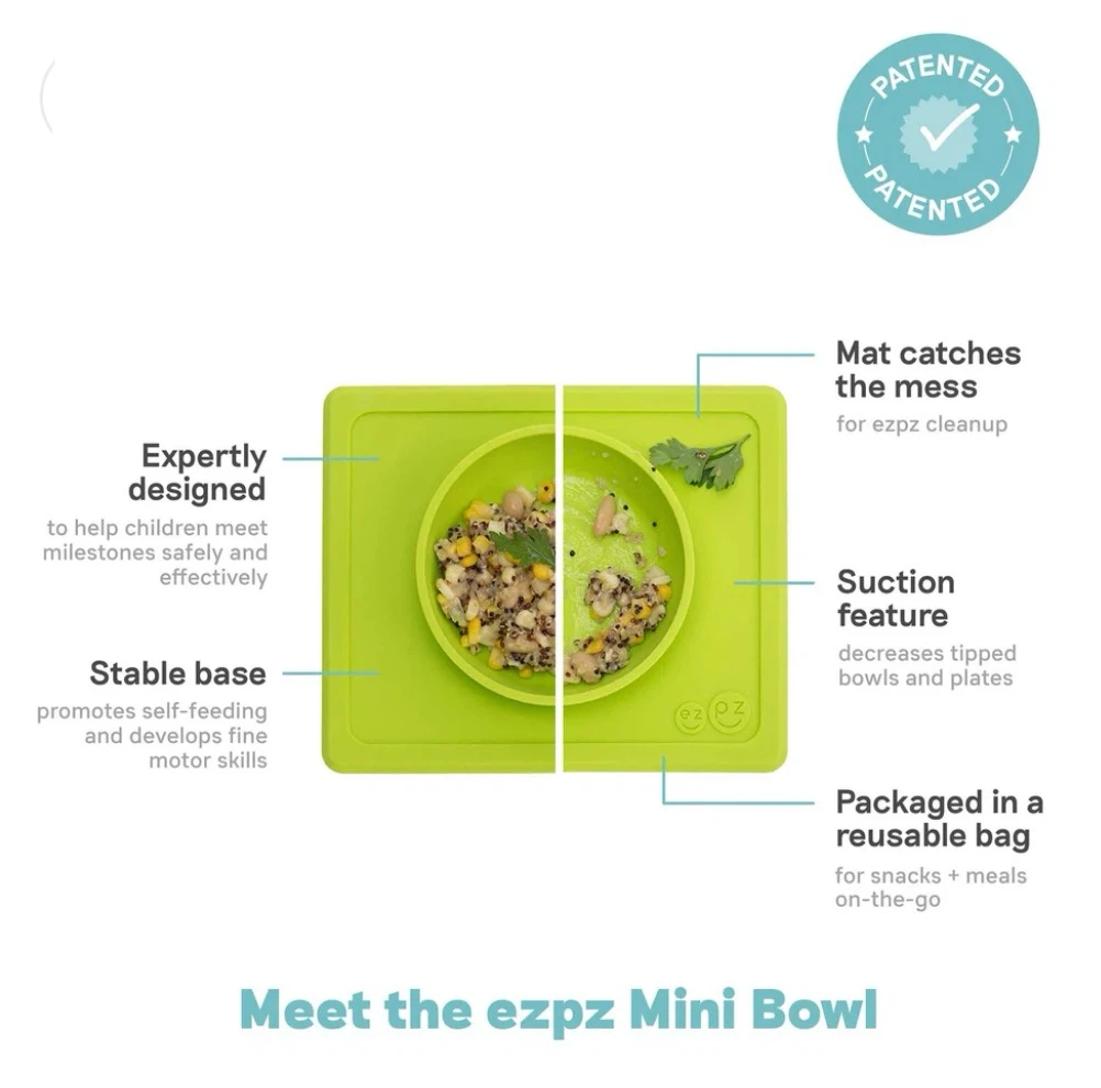 ezpz Mini Bowl – Lime Green | Like New – $15 - photo 4