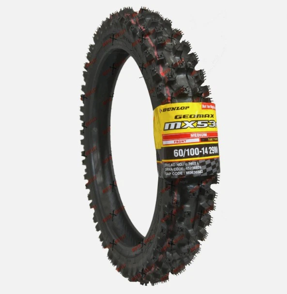 Dunlop Geomax MX53 60/100-14 Front Motocross Tire - photo 4