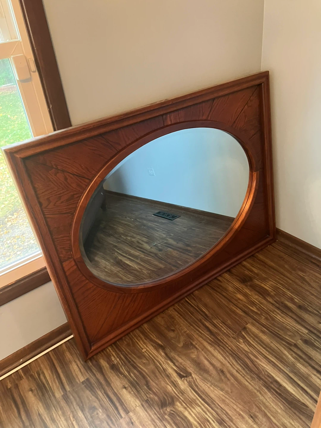 Wooden Buffet Cabinet with Mirror - photo 4