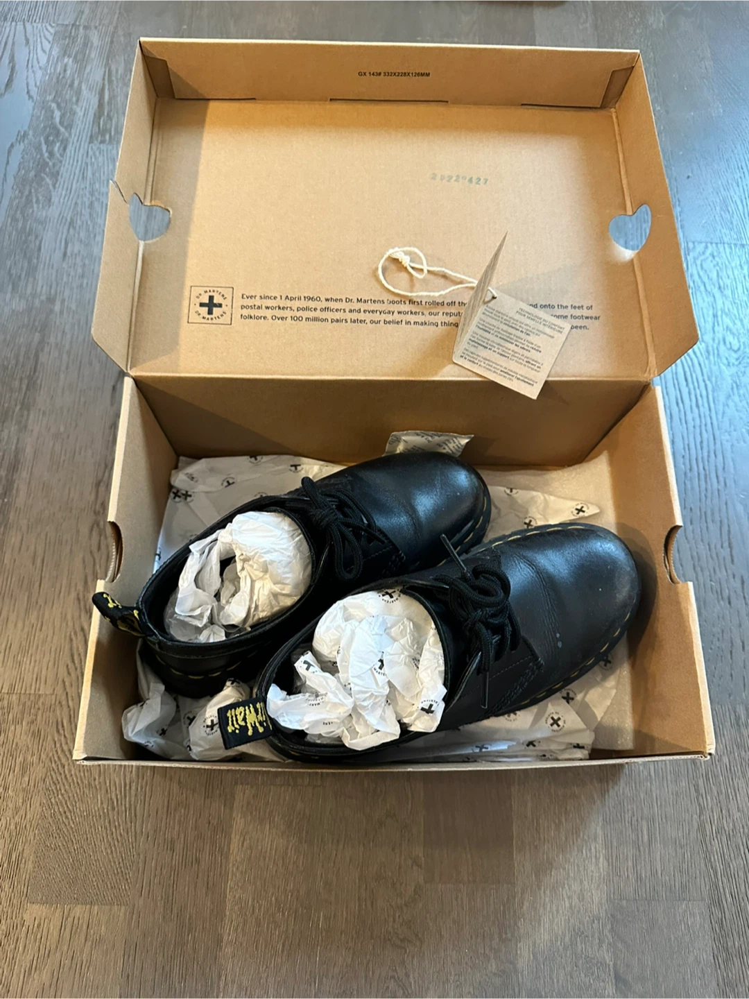 Dr. Martens Audrick 3-Eye Shoes - Black - photo 4