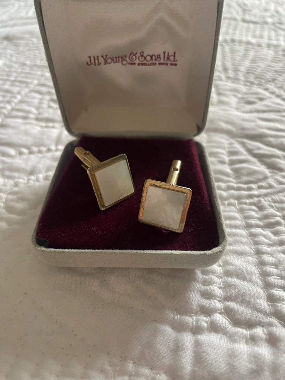 Mother of Pearl Cufflinks