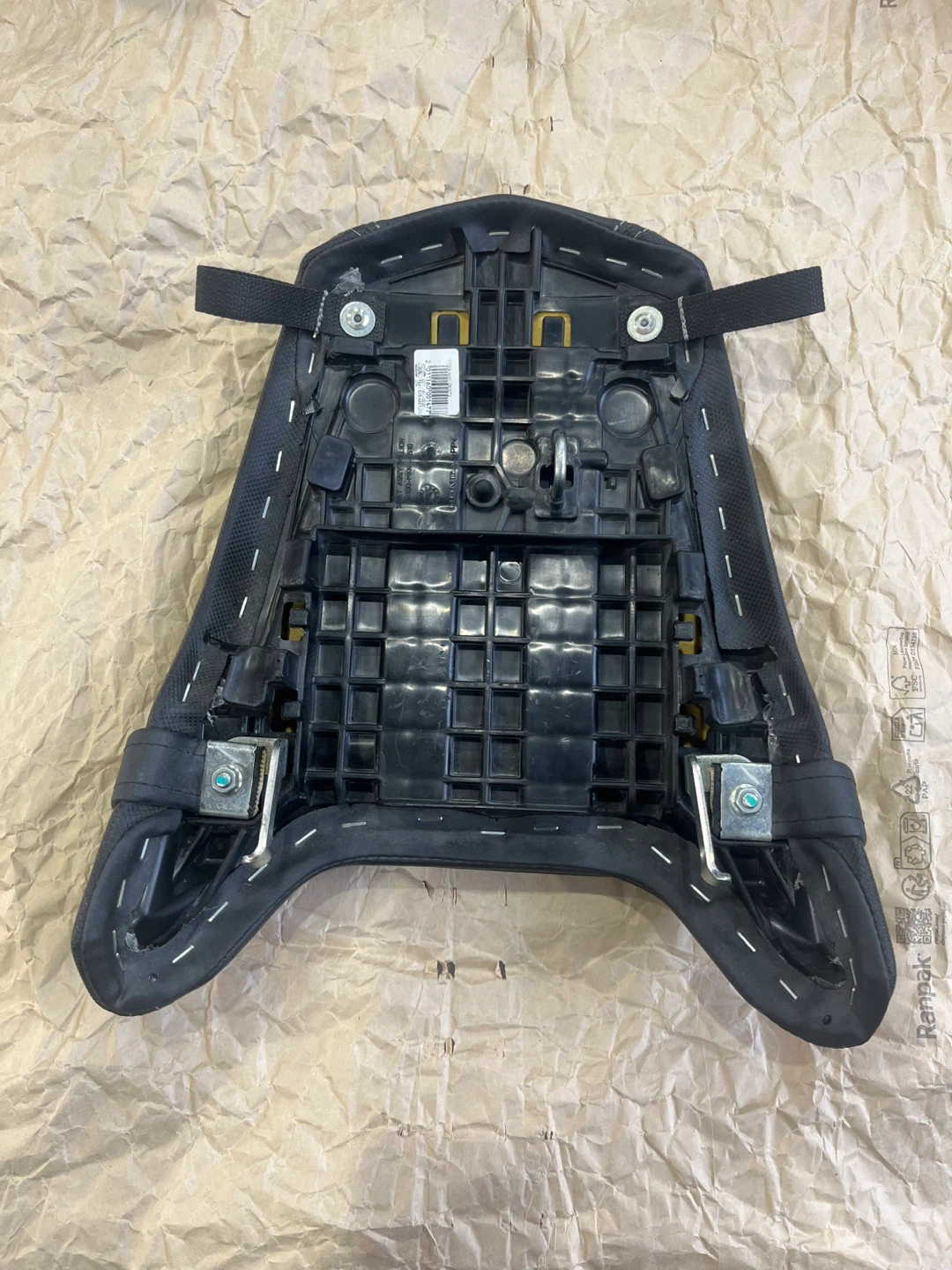 Honda CB650 Motorcycle Passenger Seat - photo 2
