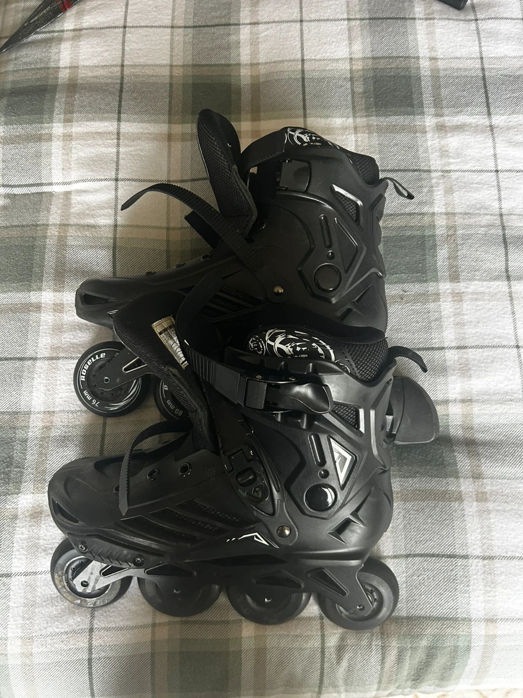 Roselle Inline Skates and Oxelo Fit3 Jr Skates
