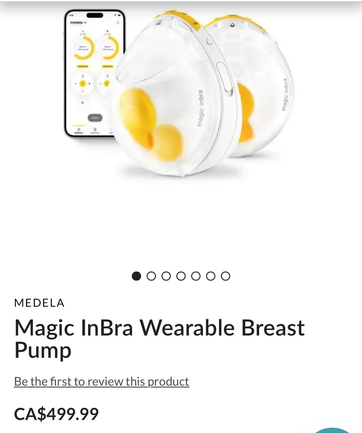 Medela Magic InBra Wearable Breast Pump