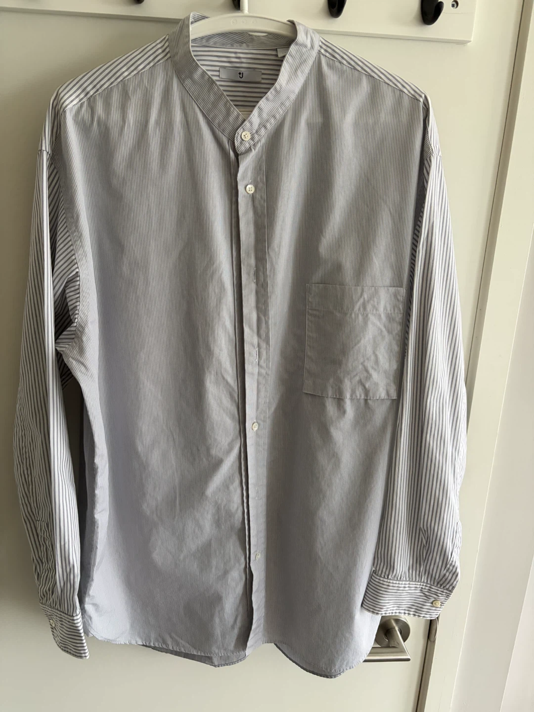 Uniqlo +J Collection Striped Long Sleeve Shirt