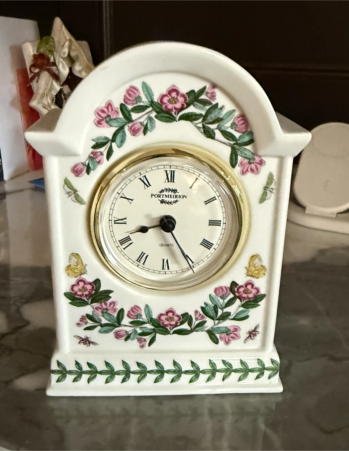 Portmeirion Botanic Garden Mantel Clock
