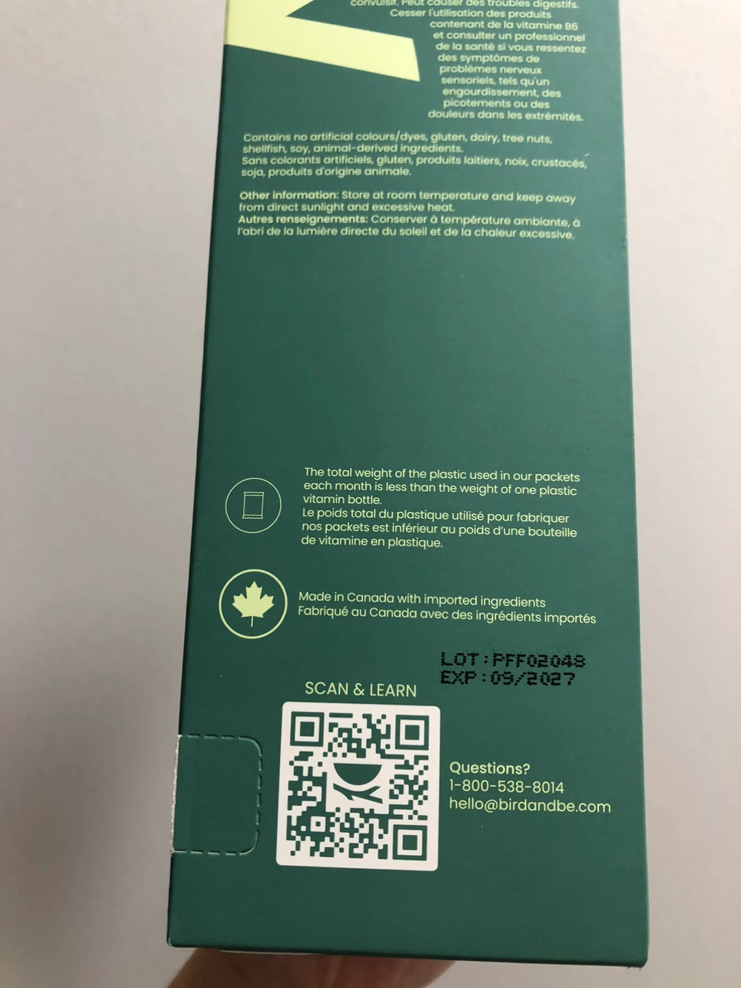 Bird&Be Power Prenatal + CoQ10 Pack - photo 2