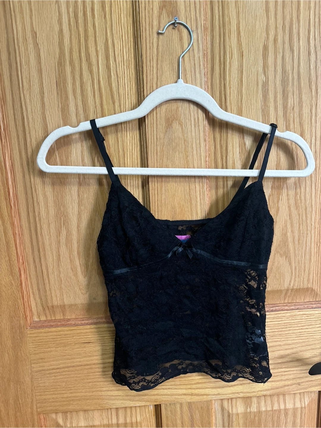 Edikted Black lace camisole
