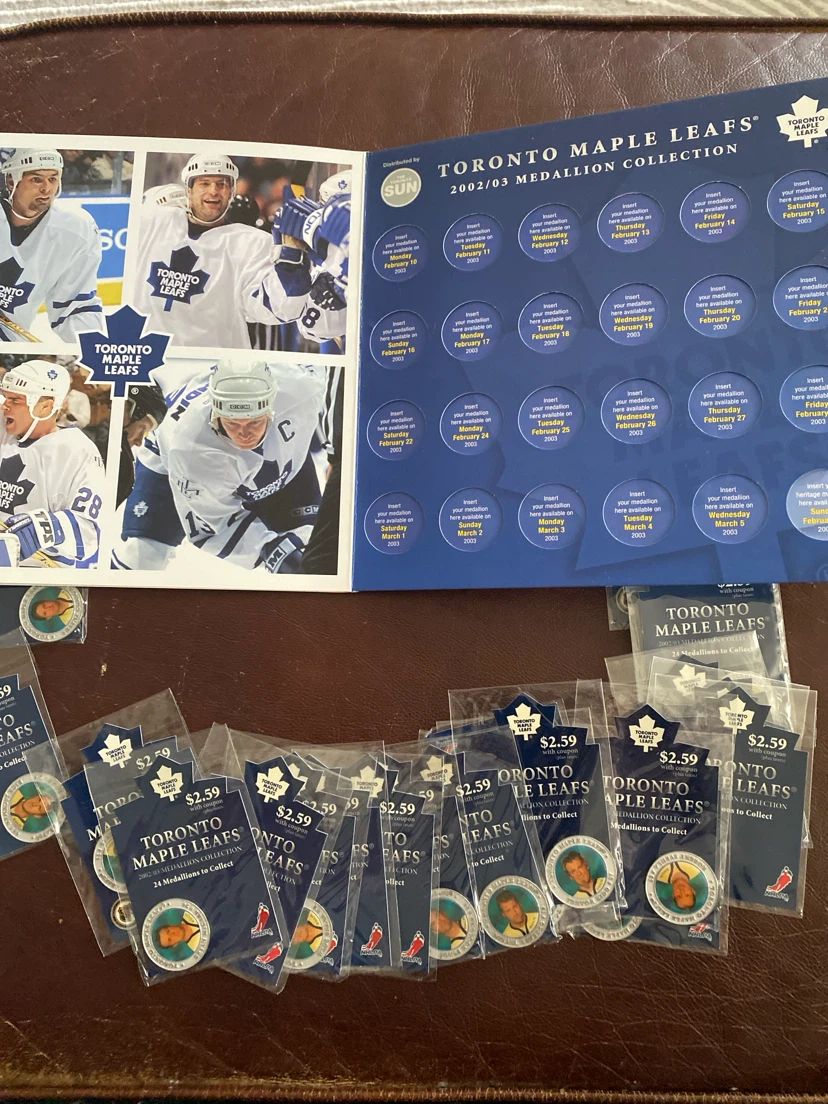 2002/03 TML medallion collection - photo 2