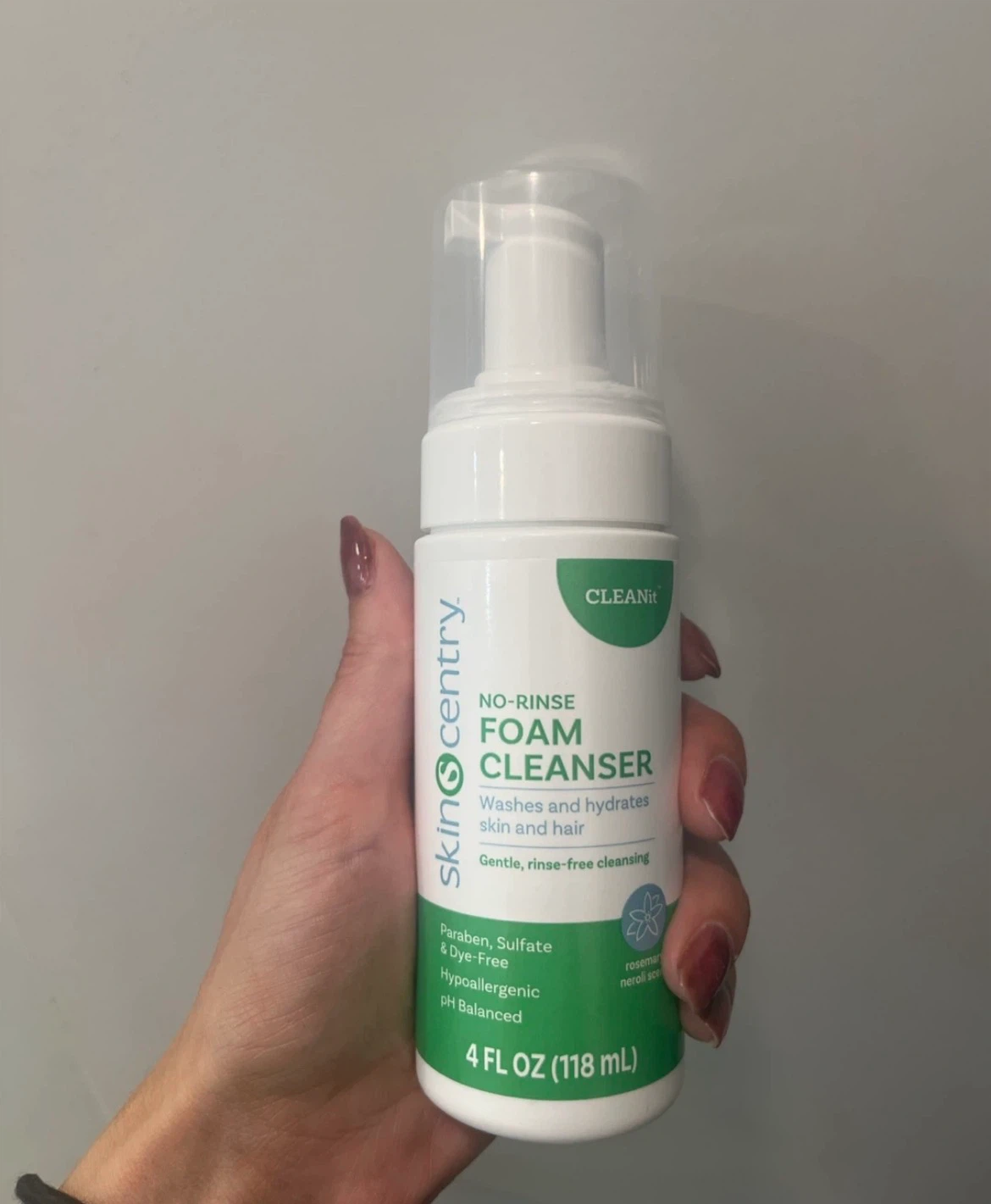 SkinSentry CLEANit No-Rinse Foam Cleanser