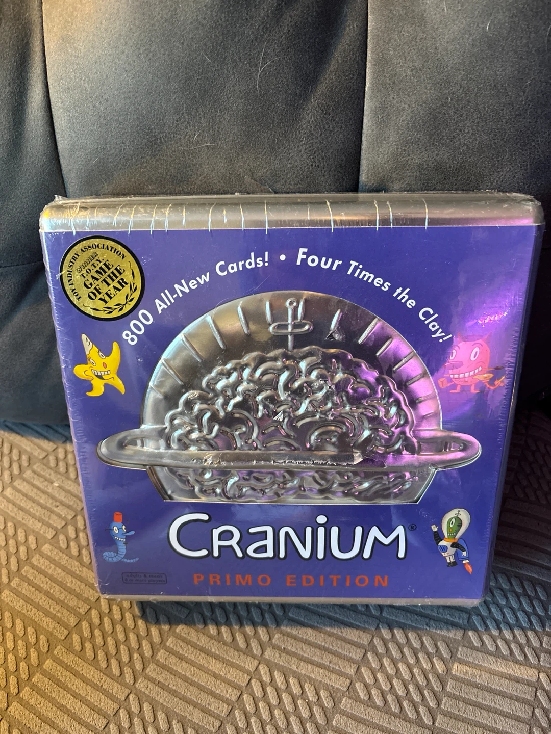 2002 SEALED Cranium Primo Edition Board Game - Game of the year